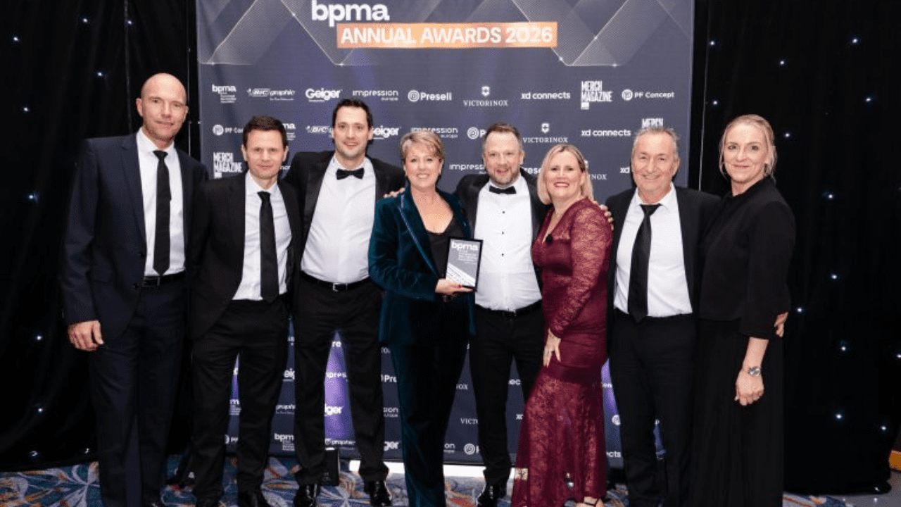 Geiger Ltd Wins Prestigious BRIMAN Award for Supporting British-Made Promotional Products