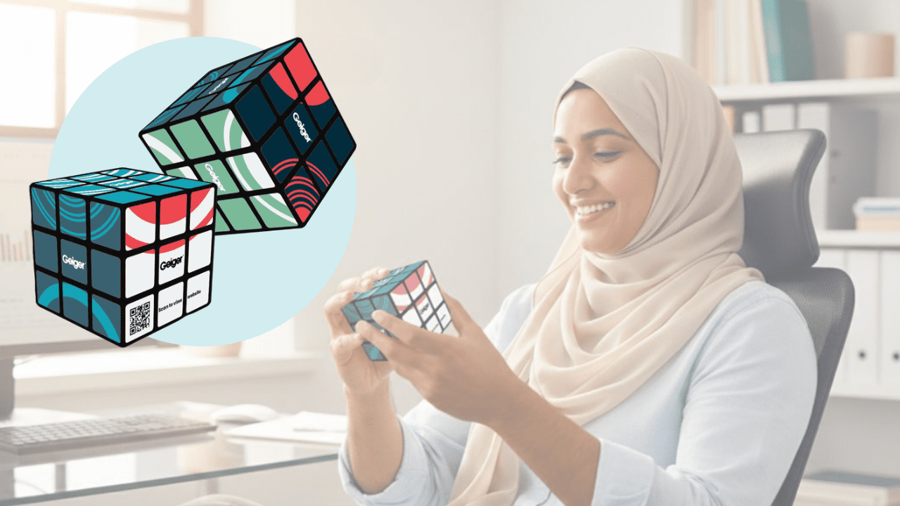 branded rubik's cubes