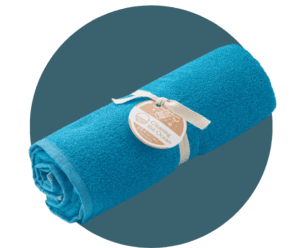 branded seaqual ocean-bound plastic towel