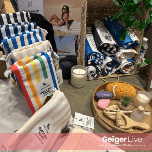 Geiger dual-branded dock&bay towels