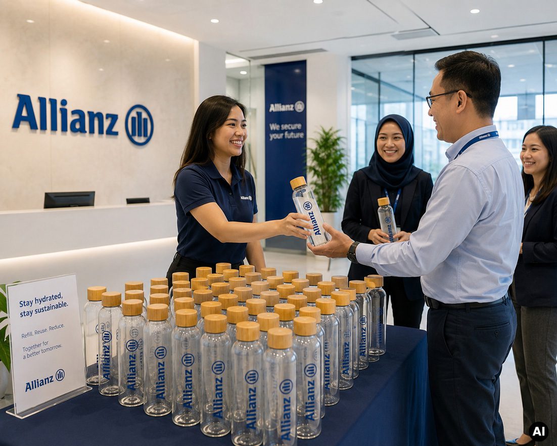 Allianz-RPET-Bottle-Giveaway